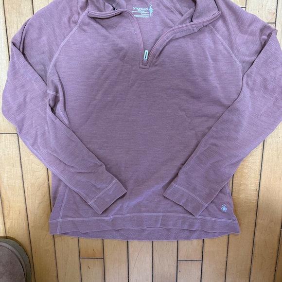 Women’s size Large Merino 1/4 Zip - Picture 2 of 7